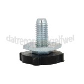 Foto van Samsung Stelvoetje Stelpoot M10 met flensmoer WF8614FEC, WW91H7400EW, WD81J6400AW 