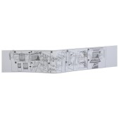 Foto van AEG Beschermplaat Condens beschermplaat, 75cm. FD360V, F88725VI1P, ESF7553ROX 
