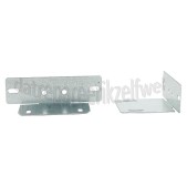 Foto van Ikea Beugel Beugel inbouw, 2 stuks 80282374UCW80, 90282302UCFZ80 