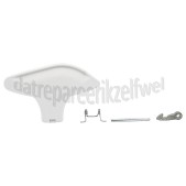 Foto van Indesit Deurgreep Set compleet IWSB50651EU, IWC6165EU, IWSC5105EU 