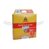Foto van Deltafix Tochtstrip O profiel zelfklevend, Wit 6M 9x6mm 