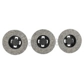 Foto van DeLonghi Schijf Viltschijf, 3 stuks LC500C, NTS3030, LC205SD 