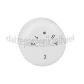 Foto van Pelgrim Knop Van thermostaat, wit EEK146A, KKS8122, KK2122V 