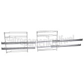 Foto van Bosch Rail Telescoop rail, 2 stuks HBS233BS0, HET237YS0, HB213A4S0 