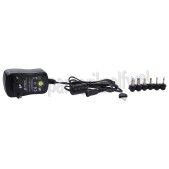 Foto van Benson Netadapter Universeel 1000 Mah 3-12V gestabiliseerd Incl. 6 pluggen 