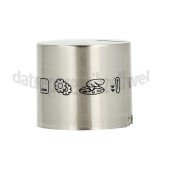 Foto van Bauknecht Knop Standenknop, grijs BLVE8100, BLVE8110 