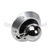 Foto van Knop Ilve G3401008, RVS/zwart, gasknop G340/10/08, VPNR93AN, P80MP 