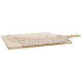Foto van AEG Steen Pizzasteen set (Steen, spatel, pizzasnijder) 38 X 33 X 1,5 cm 