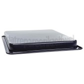 Foto van Whirlpool Bakplaat Geemailleerd, Grijs, 37,5x45cm AKZ7950IX, AKZ6280IX 