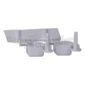 Foto van Hotpoint Knop Knoppenset, rechts WMTF622HEU, WMTL502LEU, WMTL602LIL 