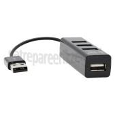 Foto van ACT Hub 4 poorts USB hub mini USB 2.0 Zwart 