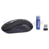 Foto van ACT Muis Draadloze optische muis met compacte Nano ontvanger DPI switch 1000-1200-1600 