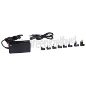 Foto van ACT Adapter Laptopvoeding 90W Universeel, 10 pluggen 