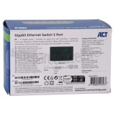 Foto van ACT Switch netwerk 1000mbps 5 poorten 