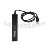 Foto van ACT Hub 7 Poorts USB Hub met Aan/Uit Knop USB 2.0, Zwart 