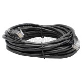 Foto van ACT UTP/Netwerk kabel UTP CAT6 Netwerkkabel, RJ45 Male - RJ45 Male Zwart, Full Copper, AWG24, Gold Plated, 5 meter 