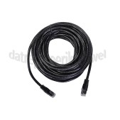 Foto van ACT UTP/Netwerk kabel UTP CAT6 Netwerkkabel, RJ45 Male - RJ45 Male Zwart, Full Copper, AWG24, Gold Plated, 10 meter 