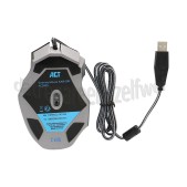 Foto van ACT Muis Gaming muis Hoge gevoeligheid, licht effect en 4 dpi niveaus 
