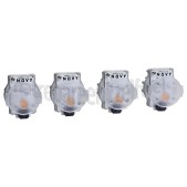 Foto van Novy Lamp Set LED verlichting, 4 stuks D7510/15, D7645/17, D820/15 