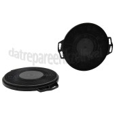 Foto van Pelgrim Filter Koolstoffilter, 2 stuks OWA305RVS, OWA206RVS, OWA206WIT 
