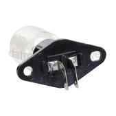 Foto van Etna Lamp 25W haaks met bev. plaat CM244RVS, CM444RVS, MAC396RVS 
