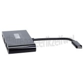 Foto van ACT Hub USB-C 4K Multiport Dock USB Type-C 3.2, Zwart 