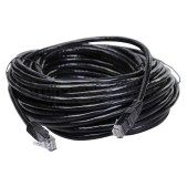 Foto van ACT UTP/Netwerk kabel UTP CAT6 Netwerkkabel, RJ45 Male - RJ45 Male Zwart, Full Copper, AWG24, Gold Plated, 15 meter 