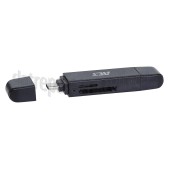 Foto van ACT Kaartlezer Compacte USB 3.1 Gen1 (USB 3.0) kaartlezer Type C en Type A connector 