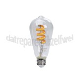 Foto van Calex Ledlamp Smart LED Flexible Filament Helder ST64 RGB Google Home, Alexa, Siri 