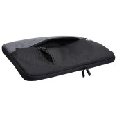 Foto van ACT Tas Urban Sleeve, Zwart/Grijs Geschikt voor notebooks tot 14.1 inch 