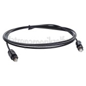 Foto van ACT Optische Kabel Toslink Male - Toslink Male SPDIF 1.2 Meter, Vergulde Toslink pin 