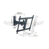 Foto van Vogel's Muursteun Full Motion Medium TVM3425 Zwart 32 tot 65 inch 