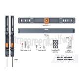 Foto van Vogel's Muursteun Tilt Large TVM3615 Zwart 40 tot 77 inch 