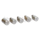 Foto van Etna Druktoets Druktoetsset 5 stuks A4463LZT, AB160RVS, T4478LRVS 