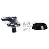 Foto van Smeg Knop Chroom, compleet TR4110SNL, TR90IX, TR93NNLK 