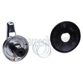 Foto van Smeg Knop Chroom, compleet TR4110SNL, TR90IX, TR93NNLK 
