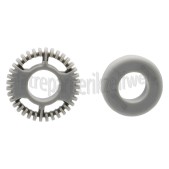 Foto van Smeg Garde Glad en getand MFF01PBEU, MFF01WHEU, MFF01PKEU 