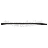 Foto van Pelgrim Dorpelrubber Deurrubber onder PVW6020WIT, PVW6030WIT, VW345ZIL 