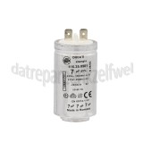 Foto van Condensator 7 uf Bedrijfscondensator motor trommel T71279AC, T65280AC, T61270AC 