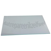 Foto van Pelgrim Glasplaat Boven groentelade 428x303mm. PCS3178L, PCS4178L 