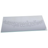 Foto van Liebherr Glasplaat Klein, Veiligheidsglas, 3,2mm GPesf147620, GP137620 