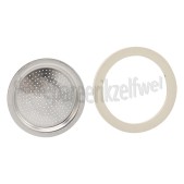 Foto van Bialetti Filter 1 Kops, 3 Afdichtingen Moka Express 