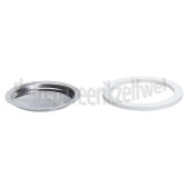 Foto van Bialetti Filter 4 Kops, 1 Afdichting Venus, Musa, Class 