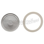 Foto van Bialetti Filter 9 Kops, 3 Afdichtingen Moka Express 