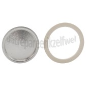 Foto van Bialetti Filter 9 Kops, 3 Afdichtingen Moka Express 