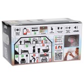 Foto van Alecto Rookmelder Alarmsignaal 85dB, Optisch, 5 stuks, Wit Incl. 9V batterij, met time-out functie 