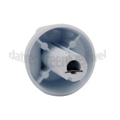 Foto van Whirlpool Knop Gasknop, wit ACMK6130WH, ACMT6332WH1, ACMK6123WH 