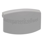 Foto van Deurgreep Breed 10cm -wit- Lavamat 72630,74530 