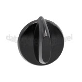 Foto van Whirlpool Knop Draaiknop, zwart AKM332IX, AKM330IX, KHB604BL 