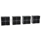 Foto van AEG Filter Koolstoffilter, 4 stuks IDE84243IB, DMGL8311SW, IDK84453IB 